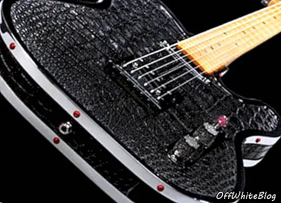 Rock Royalty alligator guitar