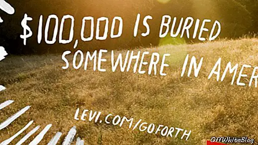 Levi's Brand Buries $ 100.000 ergens in Amerika