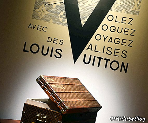 De tentoonstelling 'Volez, Voguez, Voyagez' van Louis Vuitton wordt geopend in New York