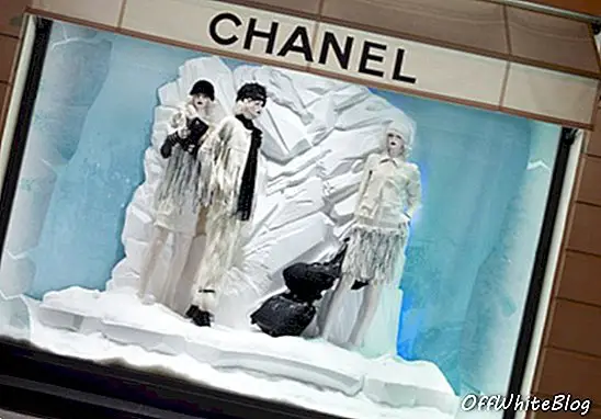 Vindusvisning på Chanel