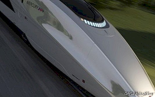Mercury High Speed ​​Train Vision af Priestmangoode