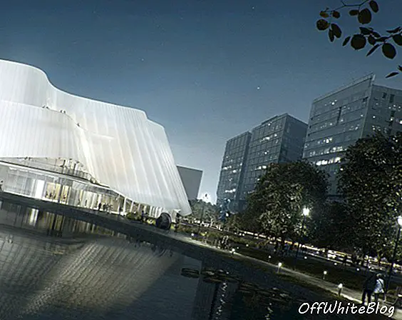 MAD Architects Mendesain Aula Philharmonic China Baru