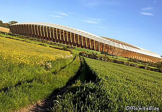 Štadión dreva Zaha Hadid Architects Design