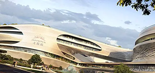 Zaha Hadid Architects para Guangzhou Infinitus Plaza