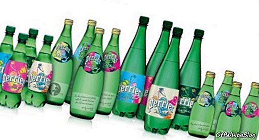 Sticlele Perrier Andy Warhol
