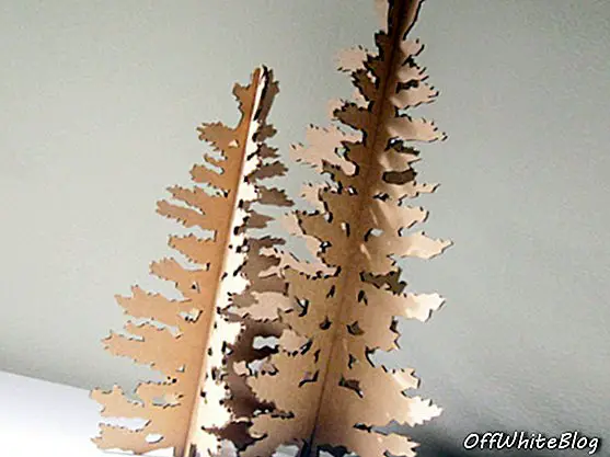 Lasersko rezano božićno drvce