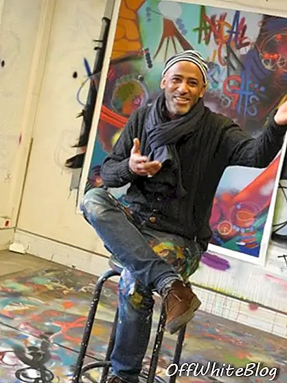 Amerykański artysta uliczny Toxic