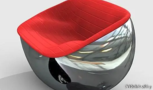 Moderne stol fra Arflex - Ball