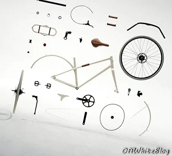 „Flaneur Hermes“ dviratis