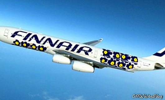 Airbus A340 Marimekko Finnair