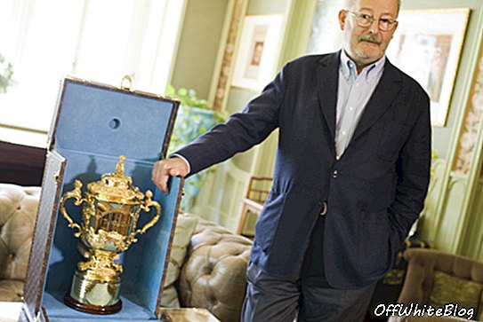Louis Vuitton entwirft einen Fall für die Rugby-Weltcup-Trophäe