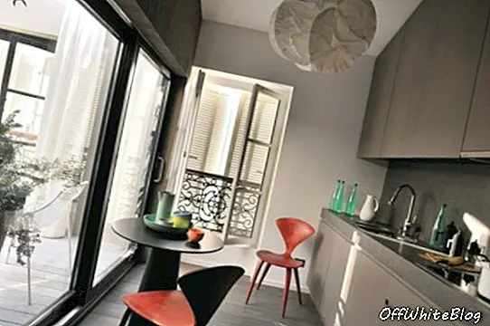Köök korterilaos ümberehitus. La Joliete, Marseille.