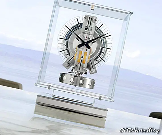 Jaeger-LeCoultre Atmos Transparente klok drukt Precision Fine Watchmaking uit