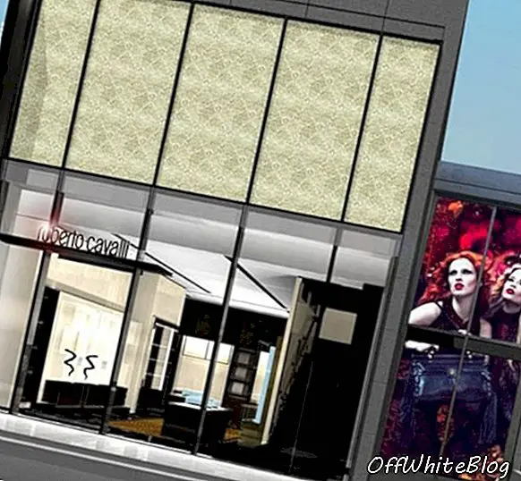 Roberto Cavalli opent de eerste flagshipstore van Japan
