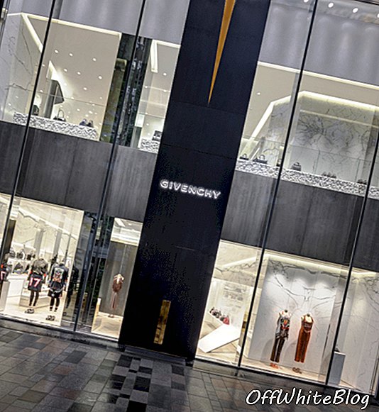 Givenchy открывает флагманский магазин в Токио