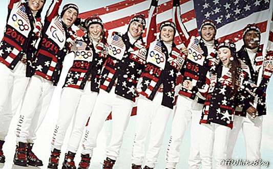 Razkrite uniforme olimpijske ekipe ZDA Ralpha Laurena