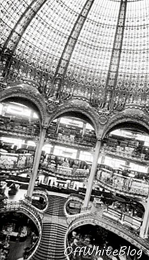 mái vòm của Galeries Lafayette Haussmann