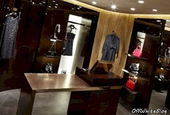 Интериор на магазина Louis Vuitton Pop Up