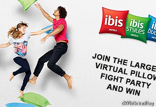 Az Ibis szállodák elindítják a virtuális párnaharcot
