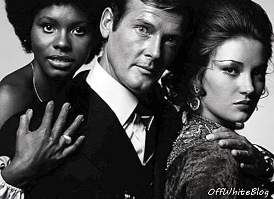 Roger Moore og hans James Bond-piger