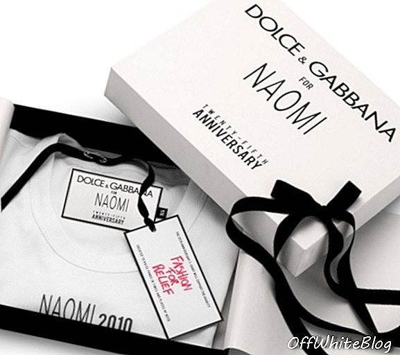 Dolce & Gabbana feirer Naomis karriere