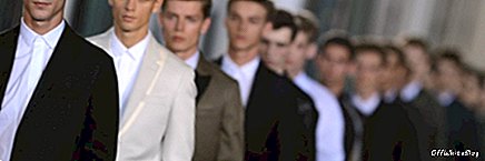 Valentino lancerer den første herretøjsbutik