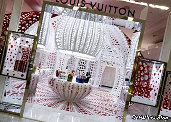 Louis Vuitton Yayoi Kusama Selfridges konceptna trgovina