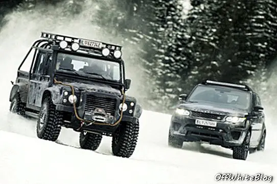 Land Rover Defender ja Range Rover Sport SVR