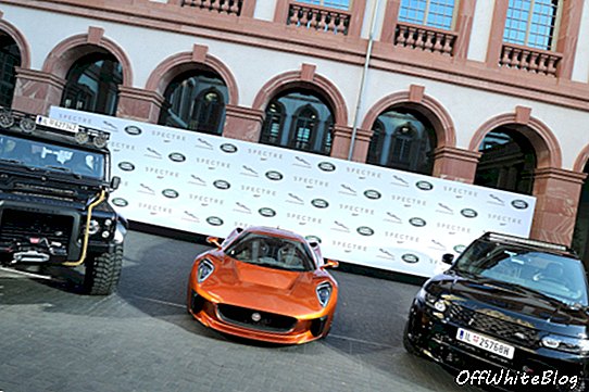 Bond's nieuwe Jaguar, Land Rover, gepresenteerd op Frankfurt