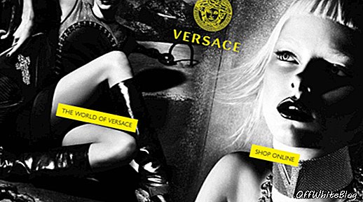Apertura de la nueva tienda en línea Versace