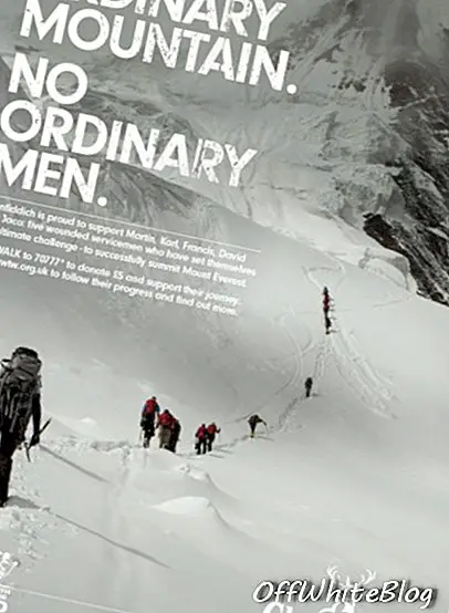 Marcher avec les blessés Everest 2012 glenfiddich
