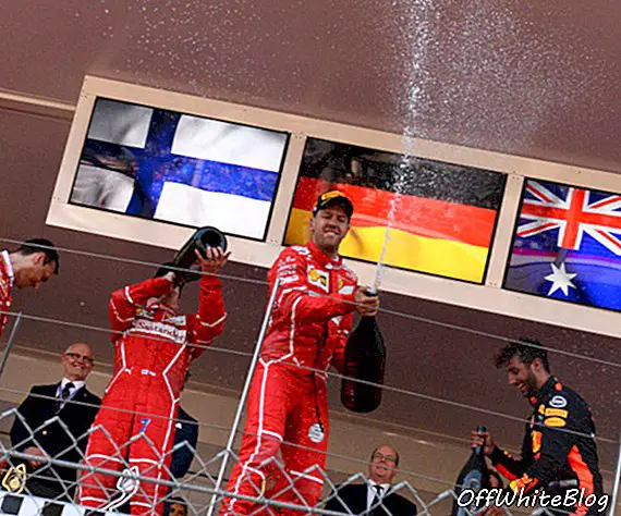 Vikend F1 Monaca Grand Prix: hollywoodske zvezde v Amber Lounge in zabava Red Bull