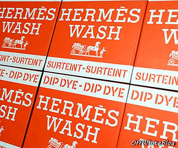 Hermès Flagship mağazaları lüks çamaşırhane hizmetleri sunmak için Paris ve New York'ta