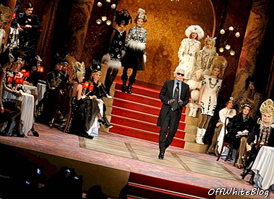 Karlo Lagerfeldo tylusis kinas atveda Maskvą į Paryžių