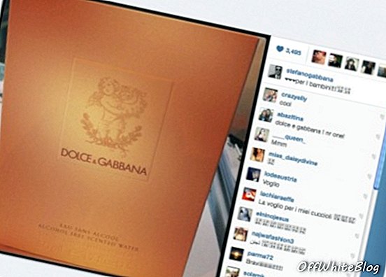 parfém Stefano Gabbana Instagram