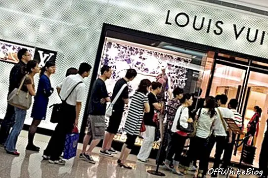 Louis Vuitton obchod v Šanghaji