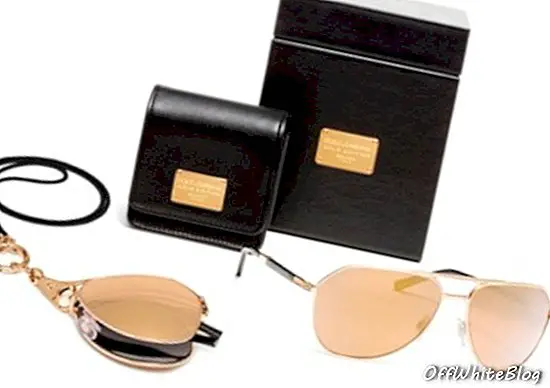 דולצ'ה וגבאנה 2012 משקפי שמש זהב