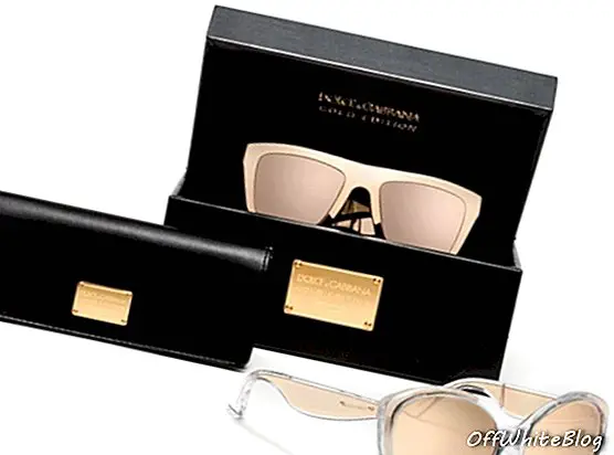 משקפי שמש של דולצ'ה וגבאנה מהדורת הזהב 2012