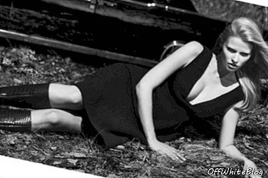 Lara Stone Calvin Kleinin syksyn 2012 kampanja