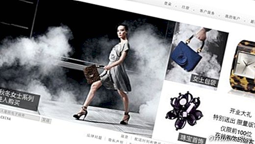 Armani tikt Chinese markt met online winkel