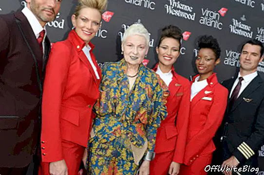 Virgin Atlantic's Vivienne Westwood uniformer