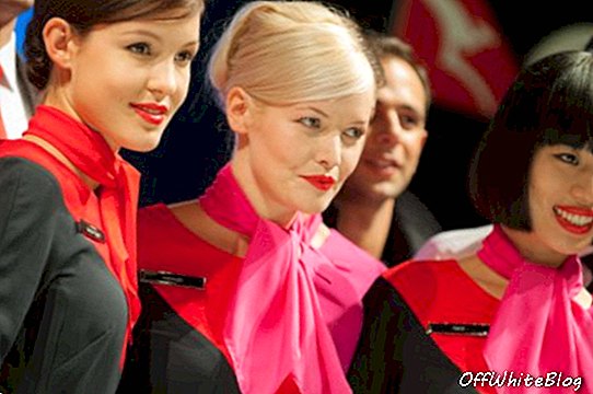 Qantas uniforme Martina Granta