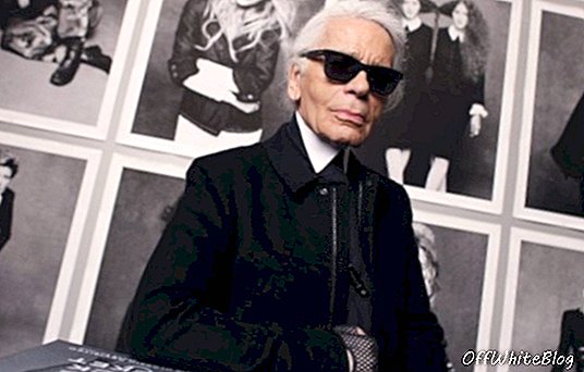 Karl Lagerfeld Lille svart jakke