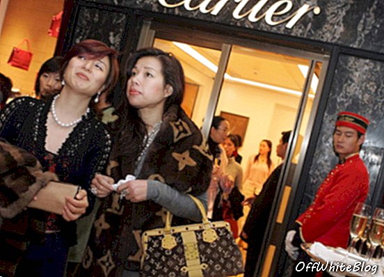 La Chine devient le deuxième plus grand marché de luxe au monde