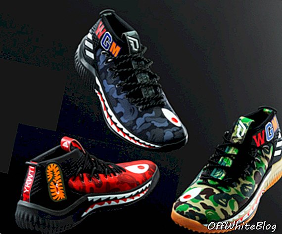 Hautebeast: adidas X Dame 4 BAPE® schoenen