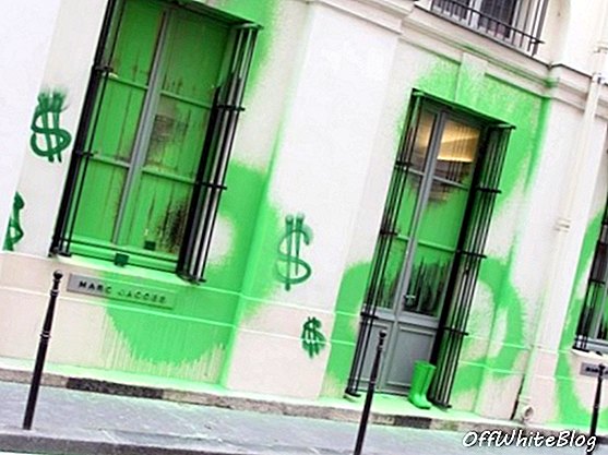 Marc Jacobs Paris store graffiti