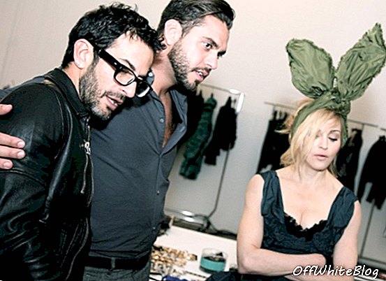 Изработка на Louis Vuitton с участието на Мадона