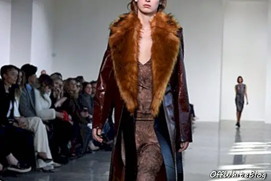 Calvin Klein NYFW Faux Fur