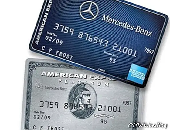 American Express sadarbojas ar Mercedes-Benz