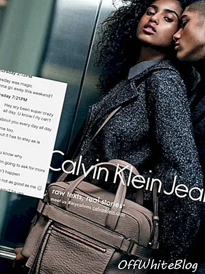 Campania de sexting Calvin Klein Jean